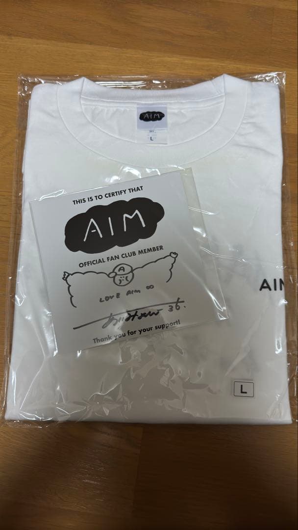 ※AIM限定デザインTシャツ&直筆サイン※