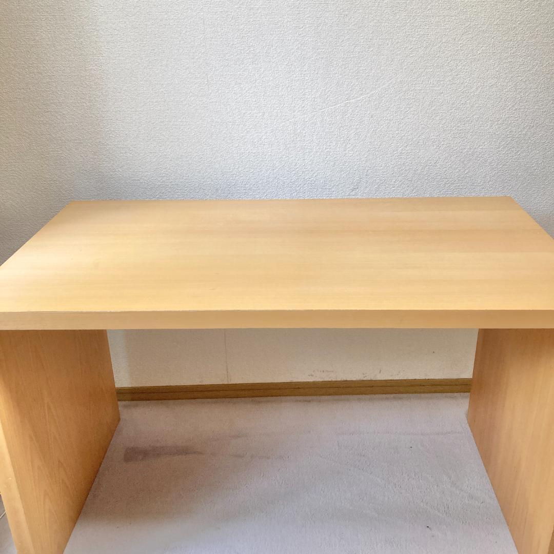 【レア廃番品✨】無印良品 MUJI ブナ材 シンプルデザイン デスク