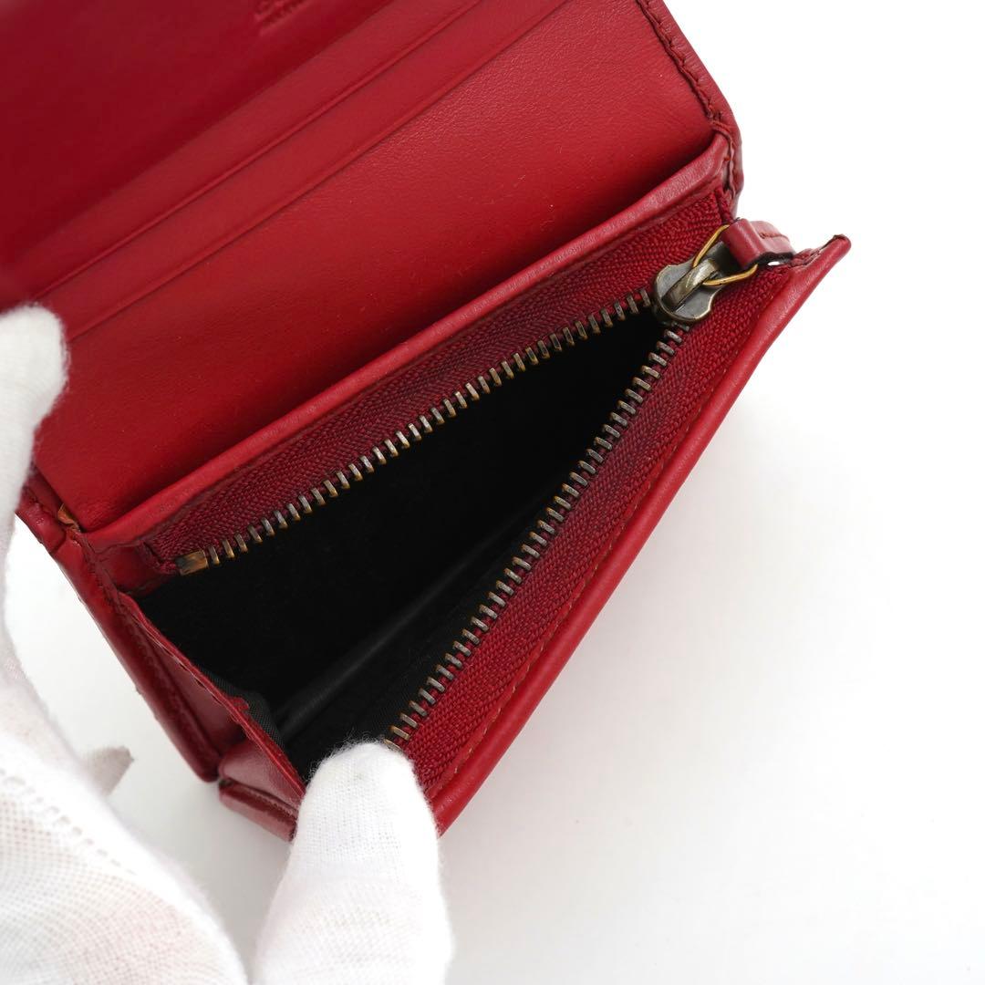✨未使用展示品・箱ショップカード付き✨　GUCCI ミニ財布　マーモント　GG