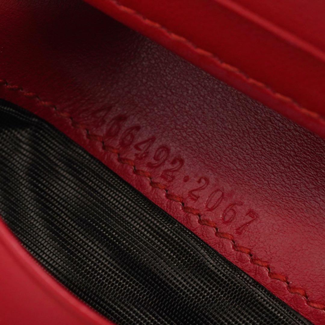 ✨未使用展示品・箱ショップカード付き✨　GUCCI ミニ財布　マーモント　GG