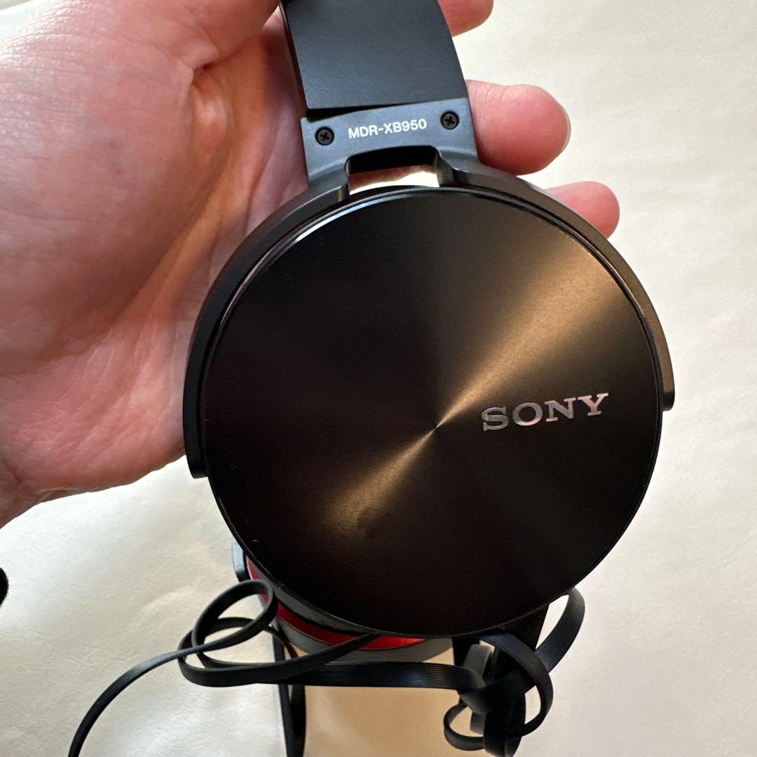 で*ん様 超美品！SONY MDR-XB950 ヘッドホンケース付き