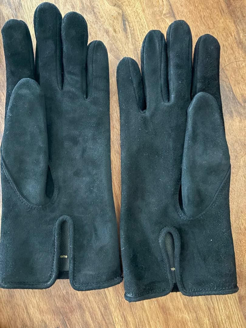 【未使用新品】エンダースキーマ スエードグローブ 黒