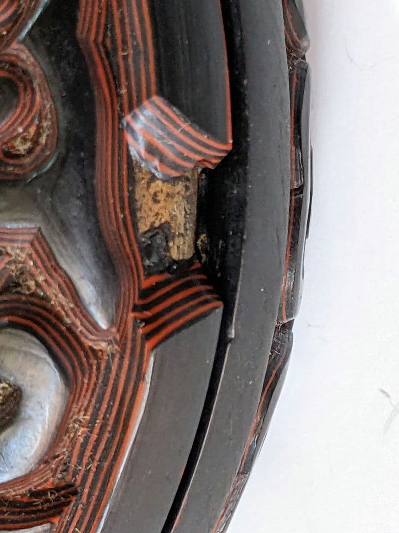 ♦中国 珍物 古玩古美術骨董品 堆黒 堆朱 盒子 香合 漆芸 漆器 美術品骨董品