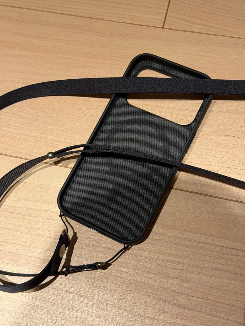 iPhone17Pro テックウーブンケース クロスボディストラップ セット販売