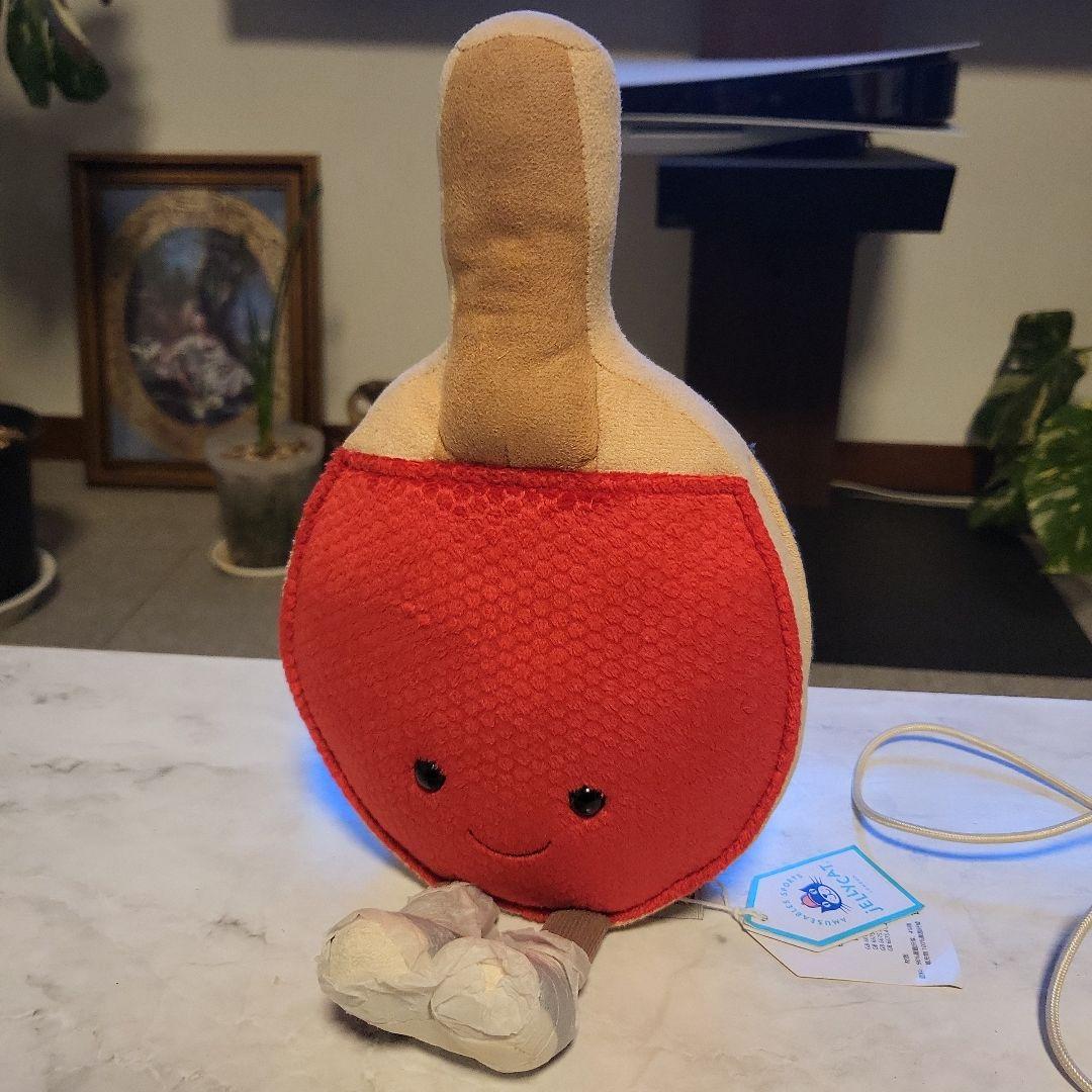  卓球ラケット　ぬいぐるみ