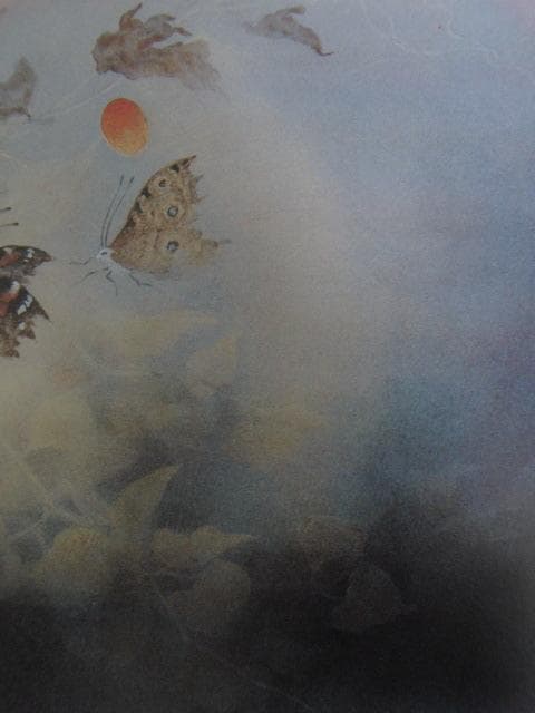 工藤甲人、【秋粲】、希少な額装用画集より、新品額装付、状態良好