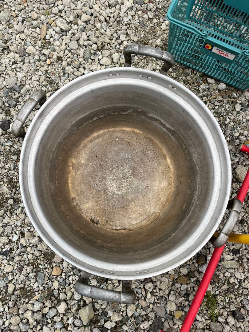 業務用　炊き出し両手鍋　大型鍋　62センチ　2個セット