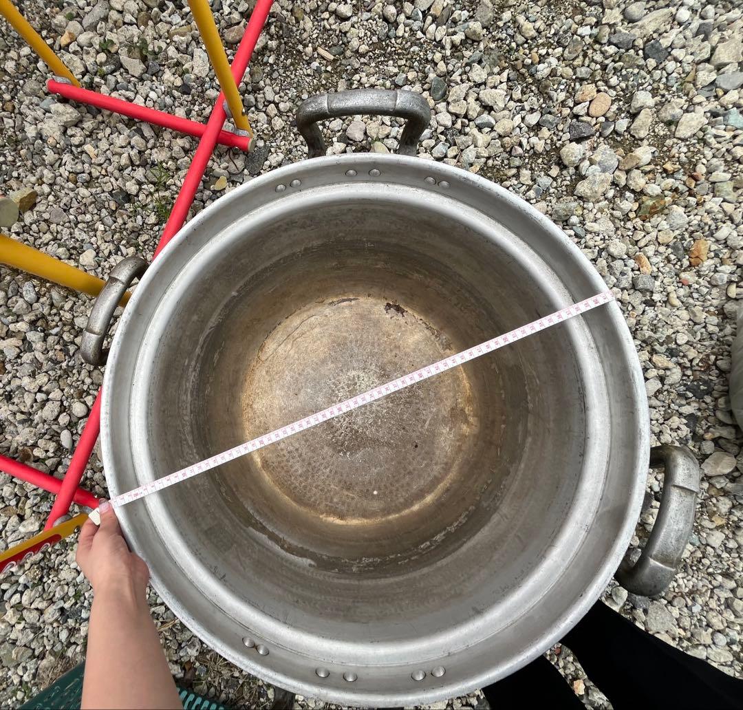 業務用　炊き出し両手鍋　大型鍋　62センチ　2個セット