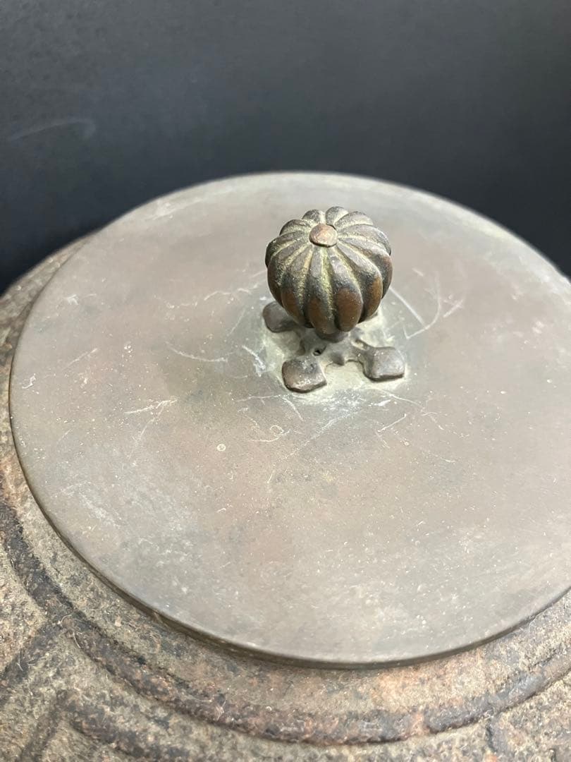 値下げ！龍文堂造　龍文堂　鉄瓶　骨董品　時代物　アンティーク