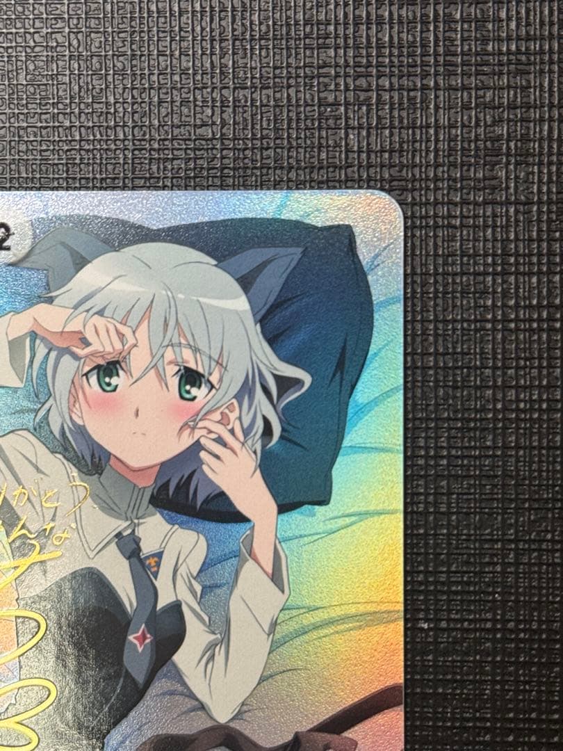 chaostcg ストライクウィッチーズ 寝そべる サーニャ SP サイン