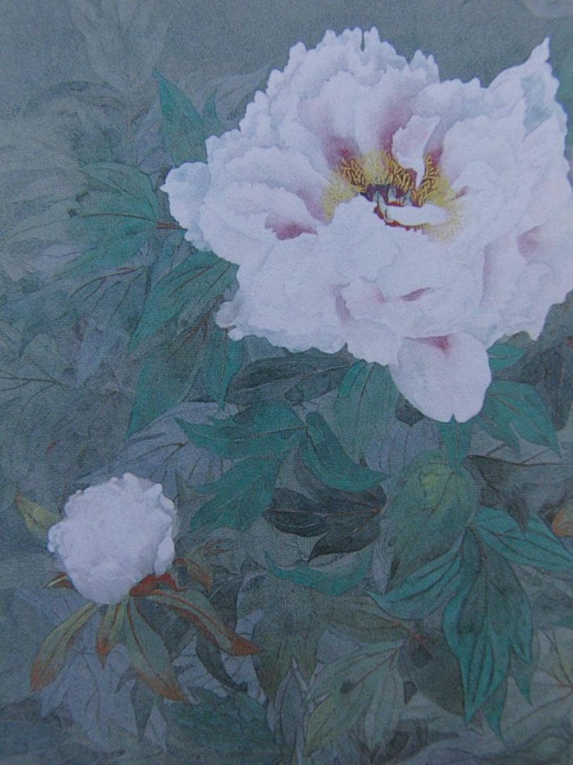 小串美紀、【春華】、希少な額装用画集より、新品額装付、状態良好