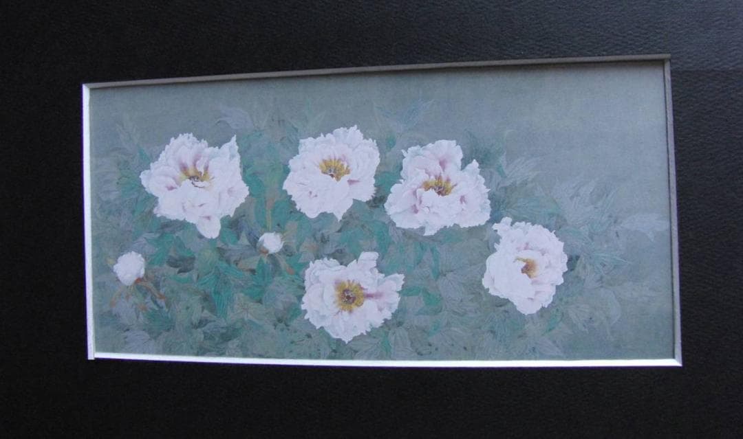 小串美紀、【春華】、希少な額装用画集より、新品額装付、状態良好