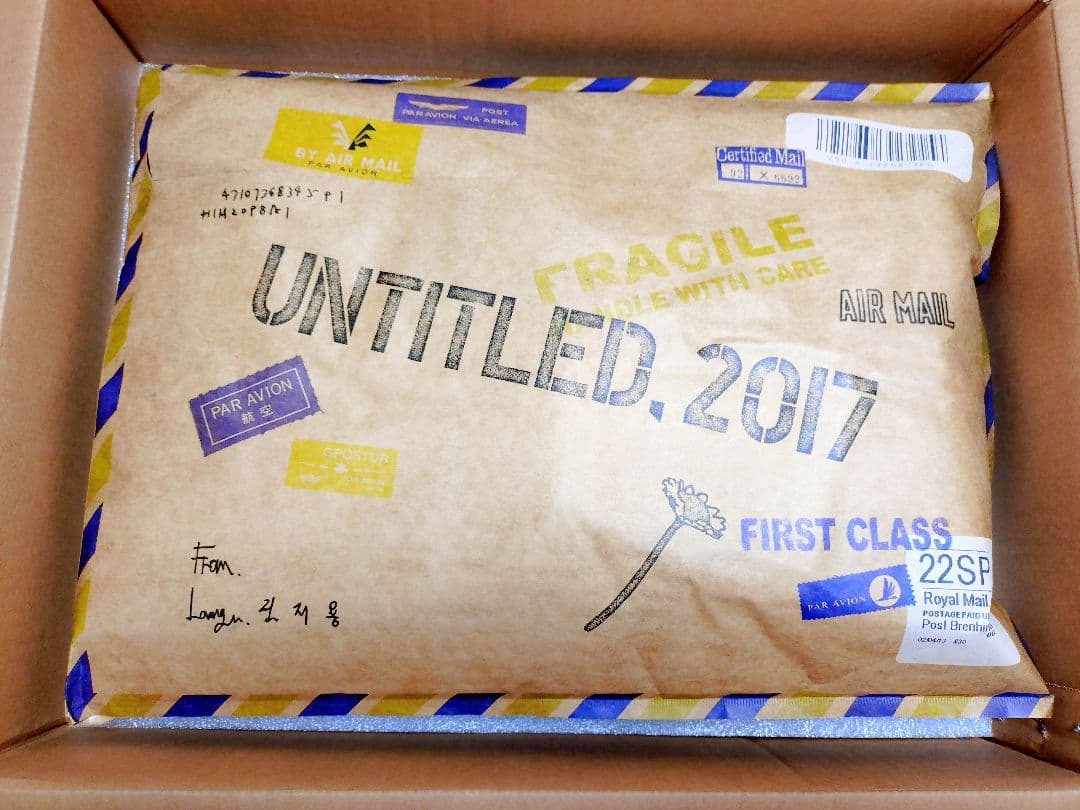 BIGBANG G-DRAGON GD ジヨン UNTITLED ギフト 新品