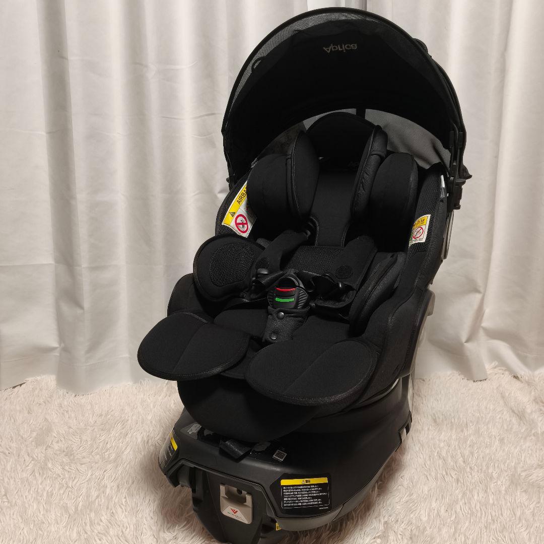 【美品】アップリカ　マモリラ ISOFIX チャイルドシート　ニンバスブラック