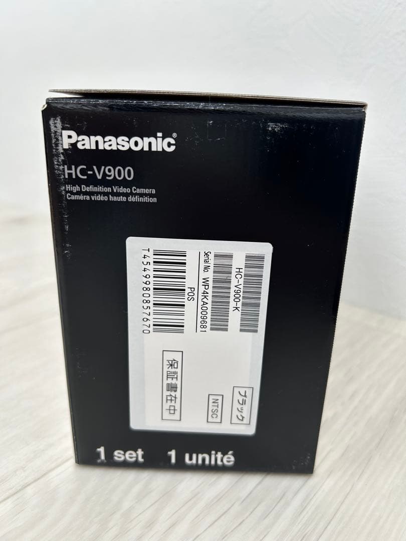 のん【新品未開封】Panasonic HC-V900 ビデオカメラ本体