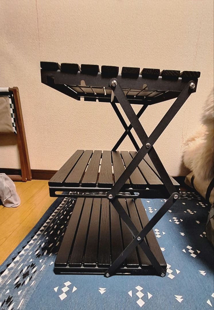 ANOBA３段ラック(BLACK EDITION)