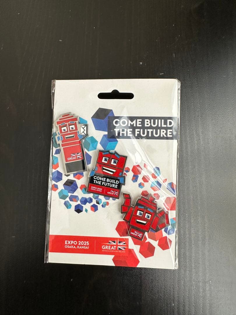 大阪関西万博　EXPO 2025 ピンバッジセット　英国館　　イギリス
