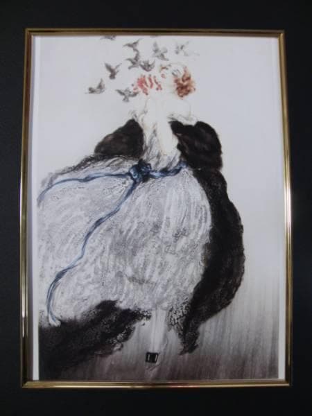 ルイ・イカール限定版・アールデコ/インビテーション、希少な額装用画集より