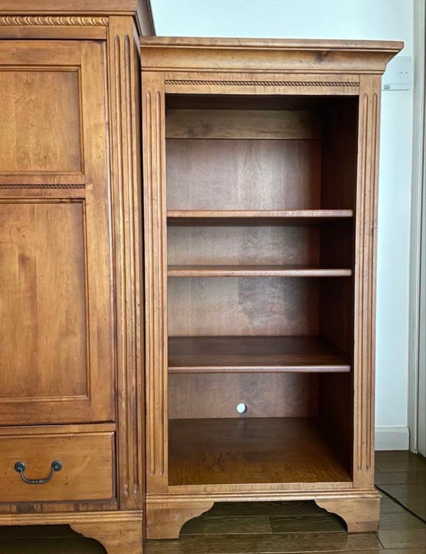 MKM イーセンアーレン③/3 テレビキャビネット左サイド書棚