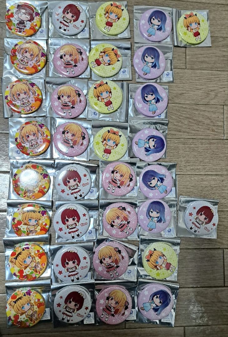 推しの子 コラボカフェ B-KOMACHI STAGE CAFEスイパラ缶バッジ