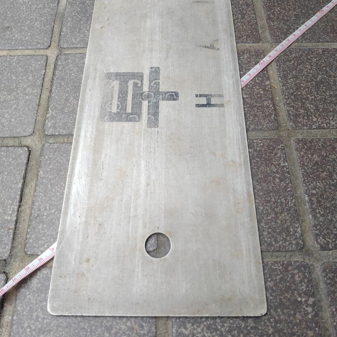 【鉄道サボ　行先板】（表）快速 佐世保 SASEBO（裏）早岐