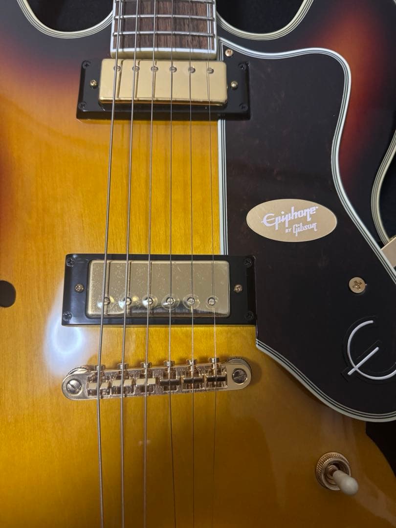 Epiphone エピフォン　シェラトン　サンバースト　エレキギター　最終値下げ