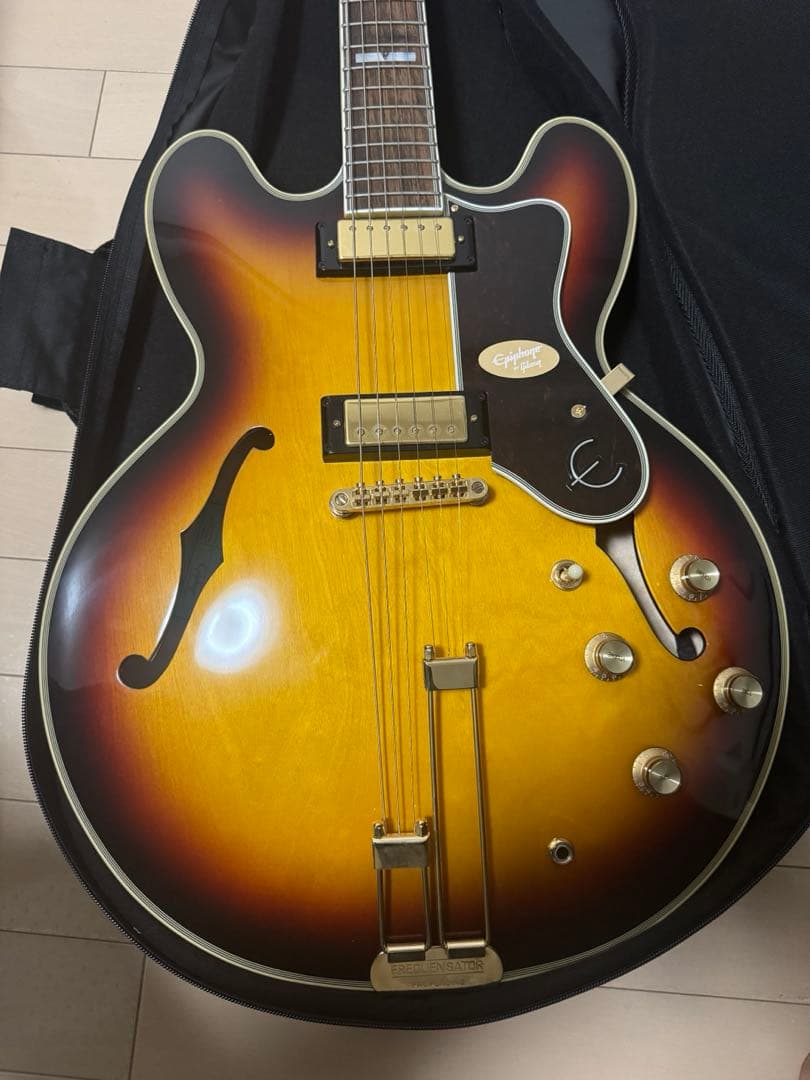 Epiphone エピフォン　シェラトン　サンバースト　エレキギター　最終値下げ