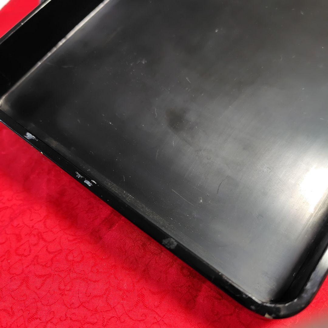 天平鳳凰模様螺鈿硯箱　ミニ硯と水差し内蔵、桐箱つき