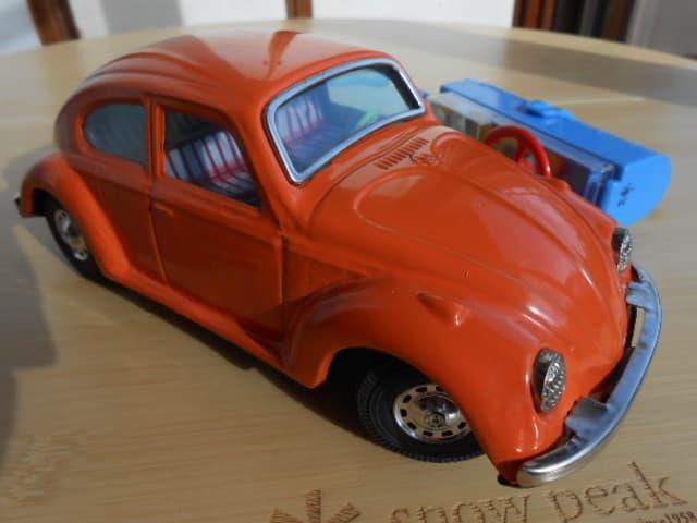 ★超希少、美品！萬代屋 BC バンダイ VW ワーゲン ビートル ブリキ玩具 箱