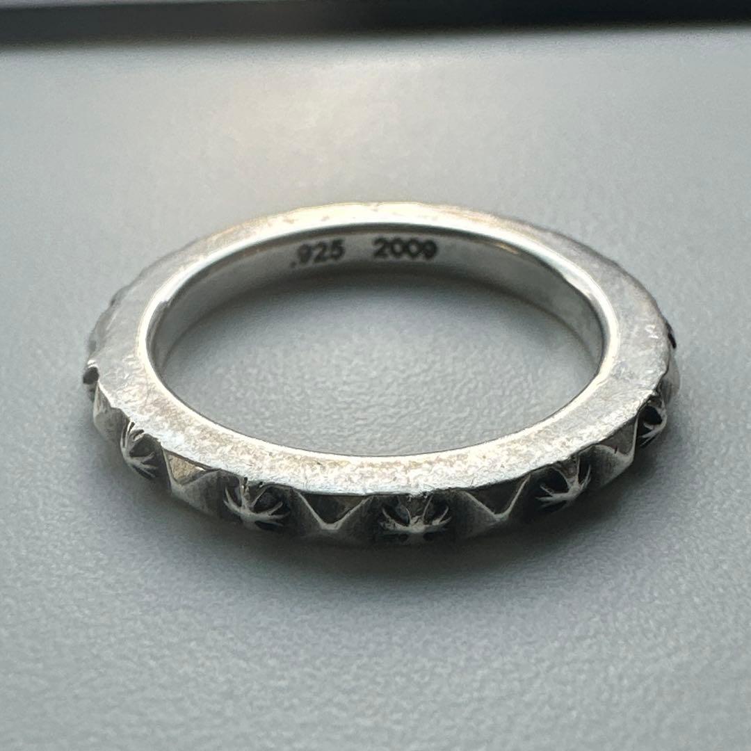 【クロムハーツ】大きめサイズ　トゥルーファッキンパンク　プラスパンクリング