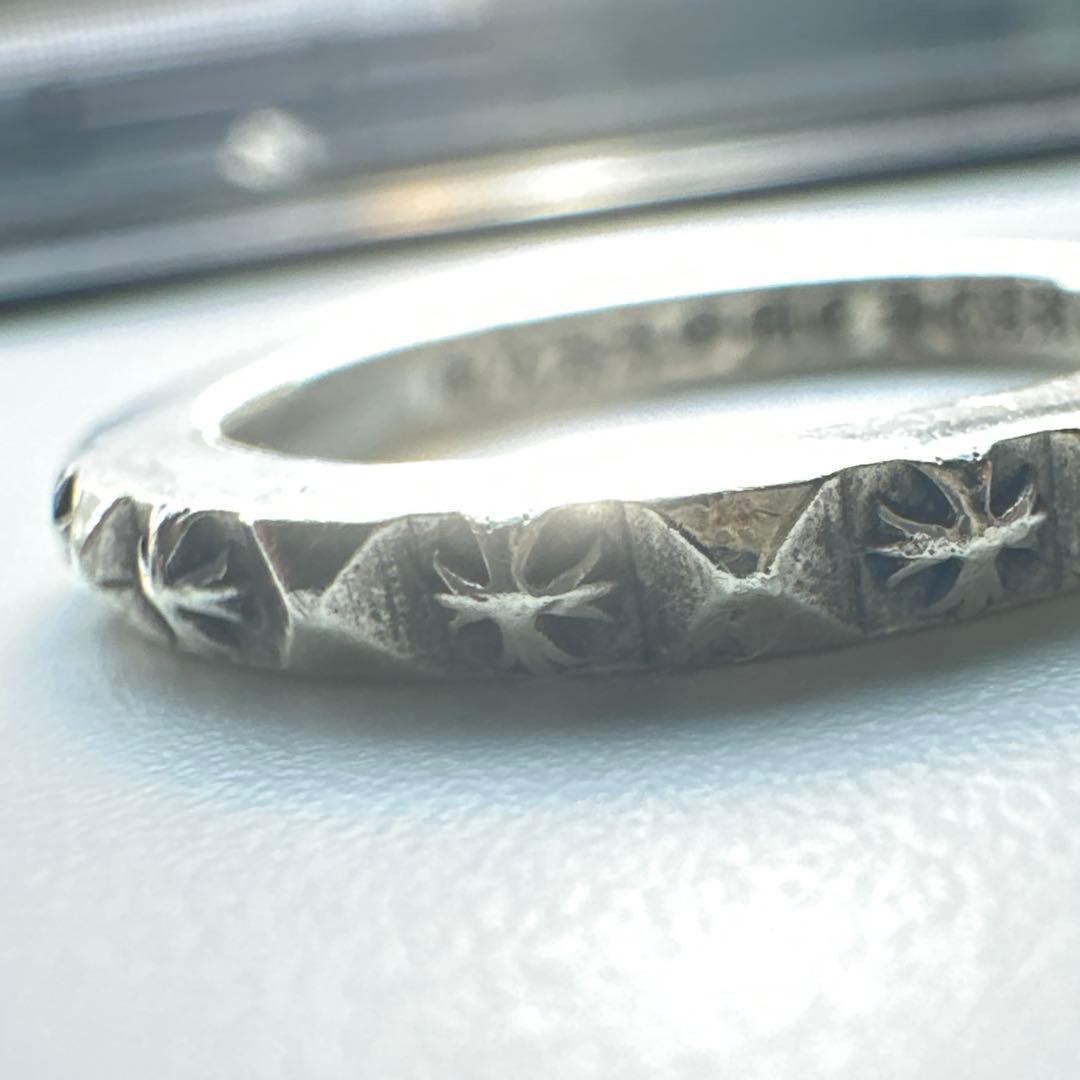 【クロムハーツ】大きめサイズ　トゥルーファッキンパンク　プラスパンクリング