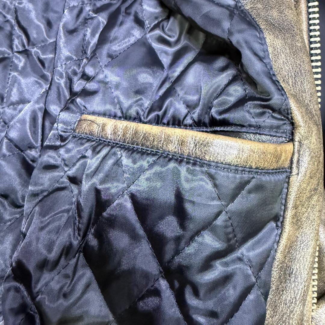 ◉A前c1004 R.B.C. レジェンド ジャケット シングルライダース S