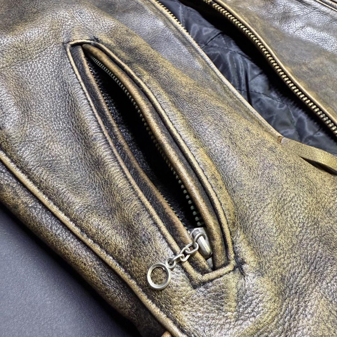 ◉A前c1004 R.B.C. レジェンド ジャケット シングルライダース S