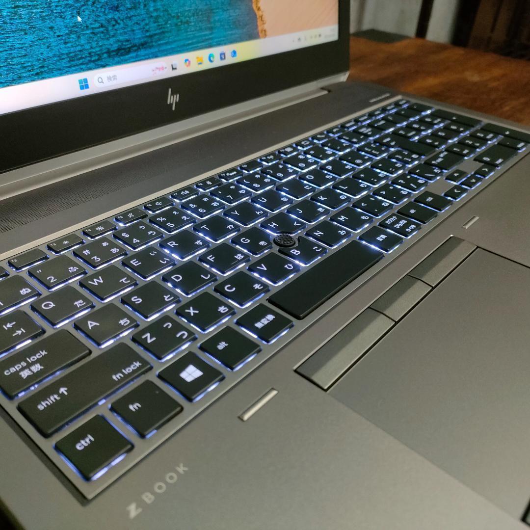 n123 超高性能！hp Zbook core i7メモリ32GB グラボ搭載