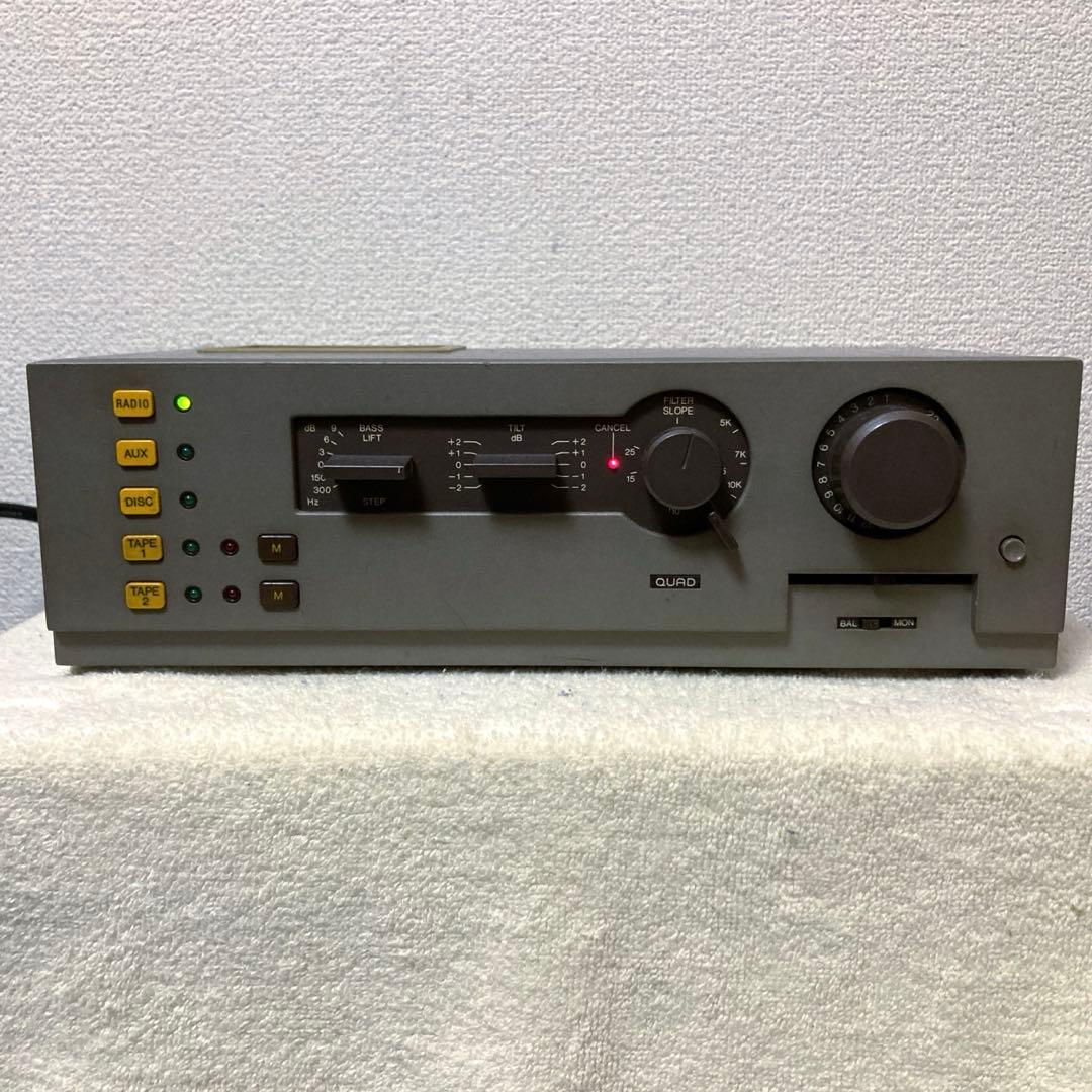 英国の名作 QUAD44プリアンプ 元箱取説コピー付き 動作良好アナログ盤好きに