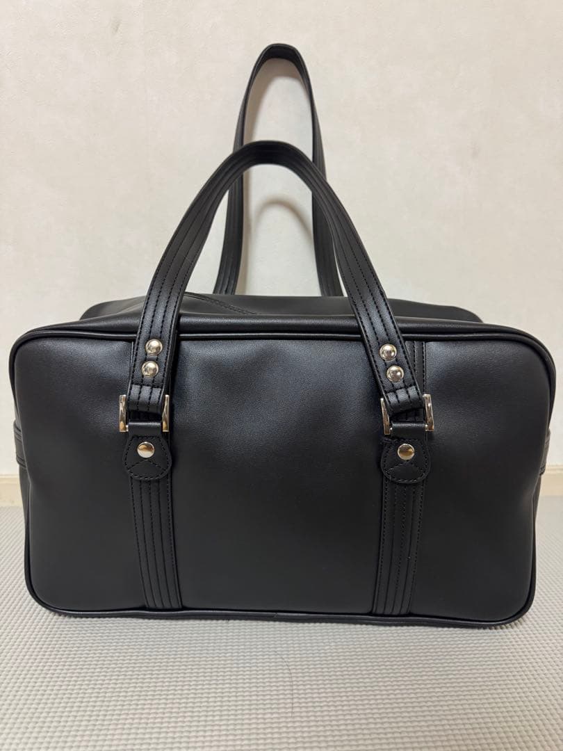 イーストボーイ　スクバ　さくら女神　ブラック　合皮