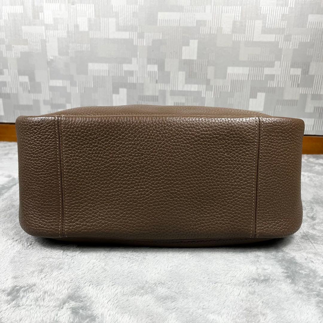 美品 Coach コーチ 2way ショルダーバッグ グレージュ 斜め掛け◎