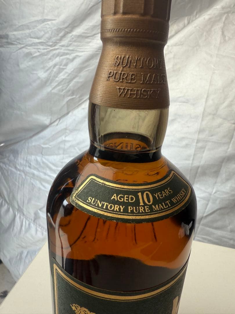 サントリー 山崎10年 ピュアモルトウイスキー 40度 グリーンラベル 700…