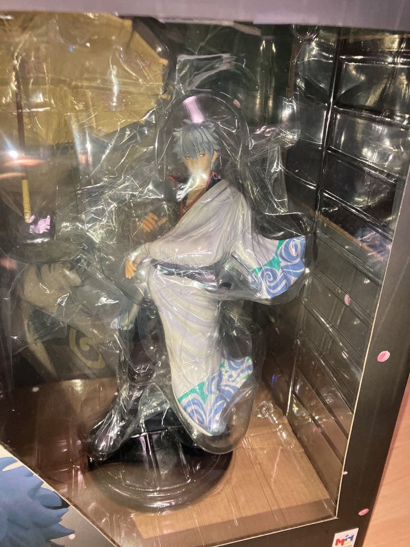 希少 メガハウス G.E.M. 銀魂 坂田銀時 紅桜編 傘ver. フィギュア