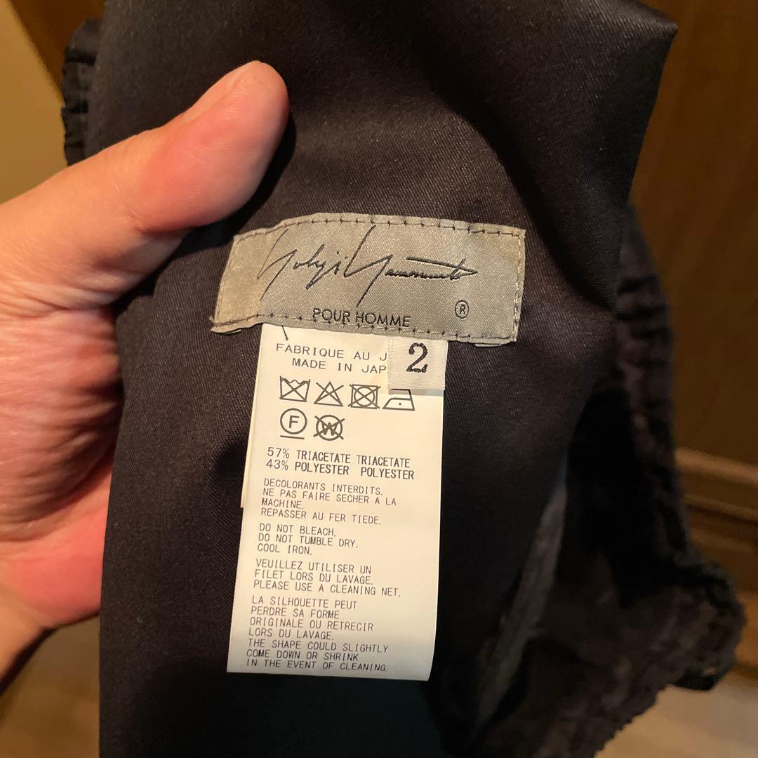 yohjiyamamoto 25ss タキシードサルエルパンツ