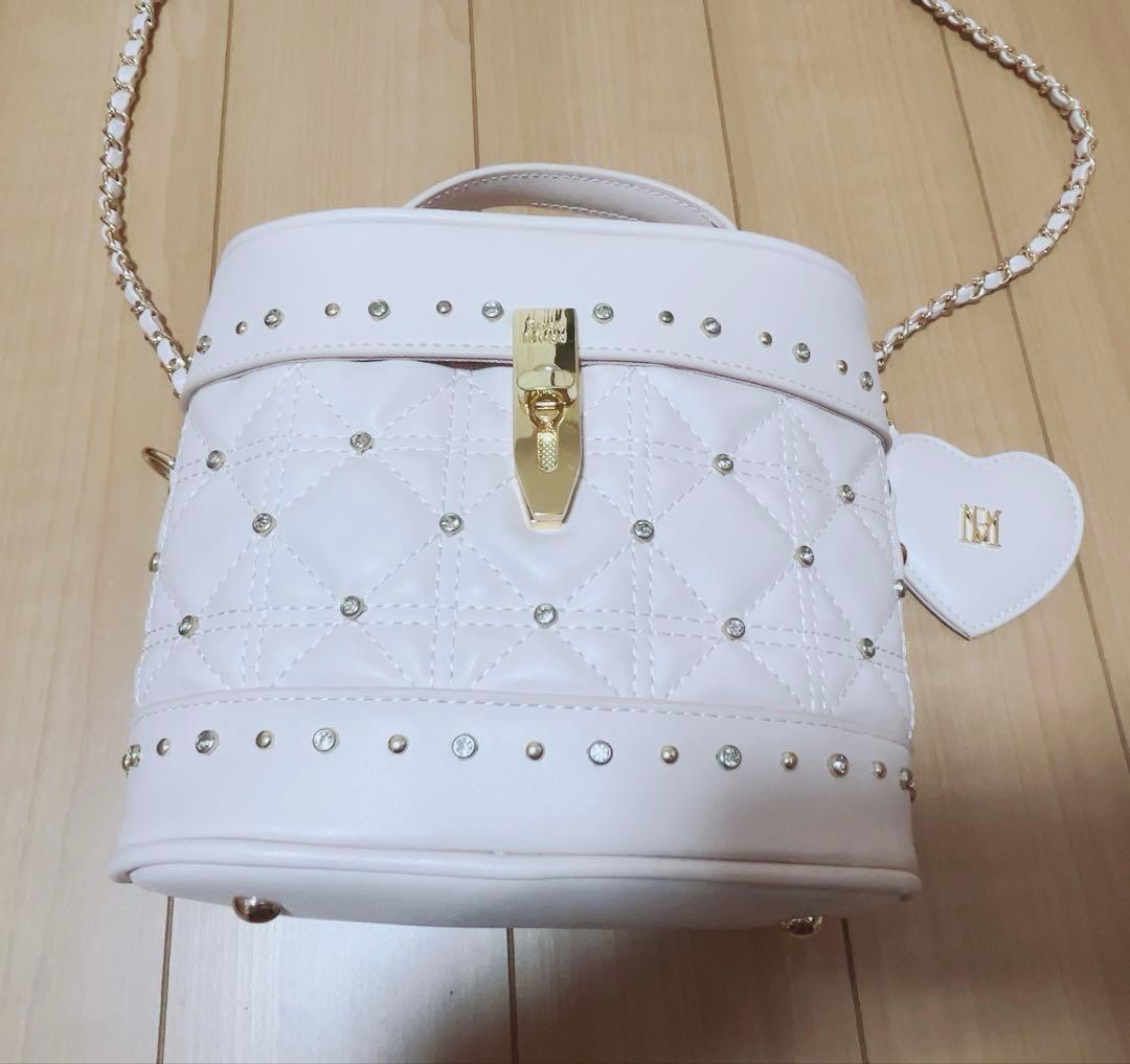 Rosé Muse vanity bag pink