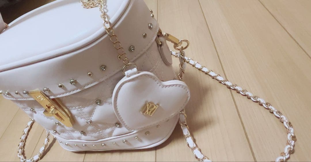 Rosé Muse vanity bag pink