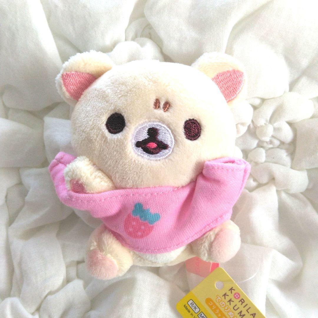 コリラックマ　いちごないちにち　てのりぬいぐるみ　Tシャツ　リラックマ