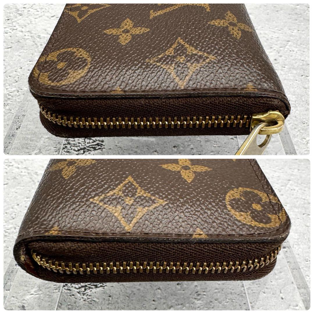 ルイヴィトン モノグラム ジッピーパース・ケース 茶　小銭入れ　財布