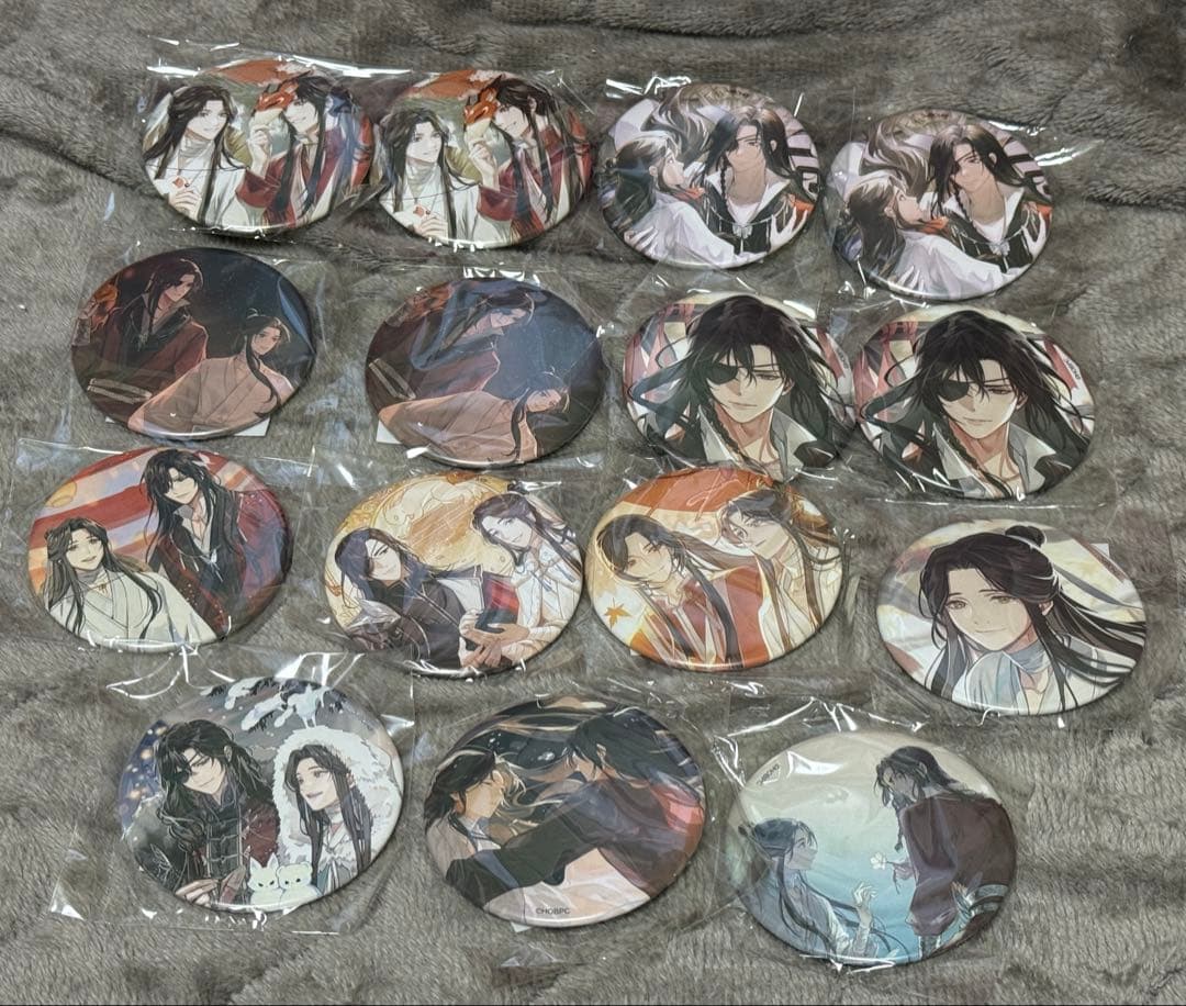 天官賜福 貮 アニプレックスオンラインくじ 缶バッジ C賞 15個セット