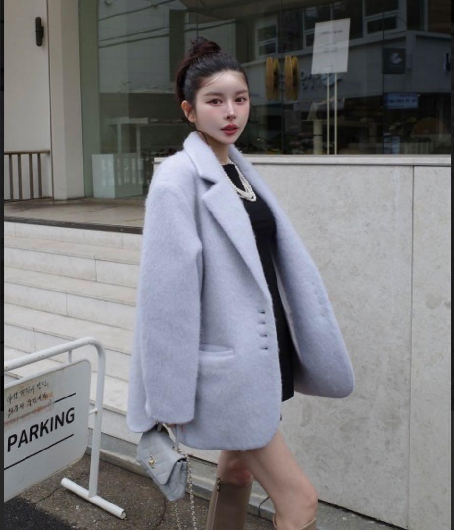 darich シャギーオーバージャケットコート