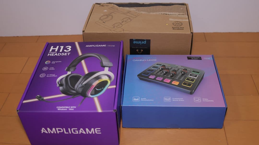 FIFINE AMPLIGAME H13 & SC3 & AM6　配信セット