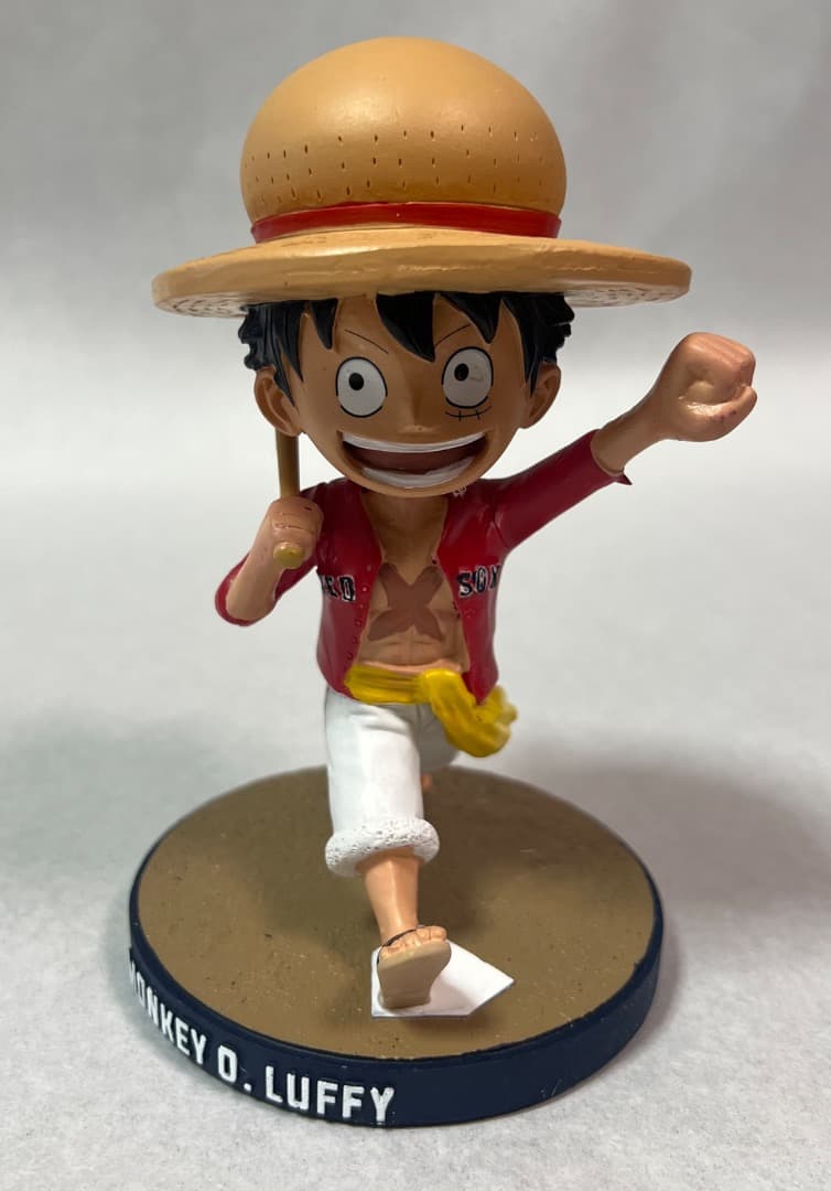 ワンピース⚫︎モンキーDルフィ×ボストンレッドソックス(2024)　コラボ人形