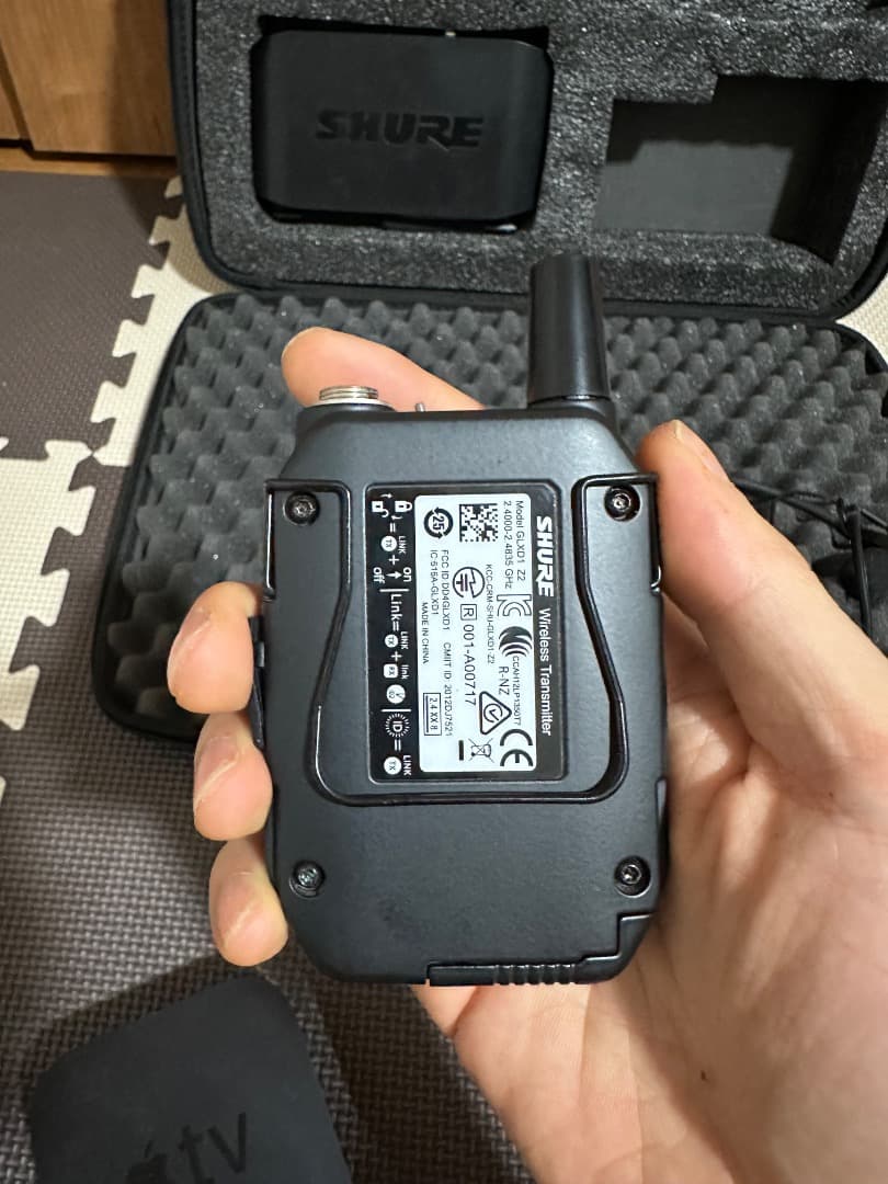 SHURE GLXD4/SM35 ワイヤレスシステム