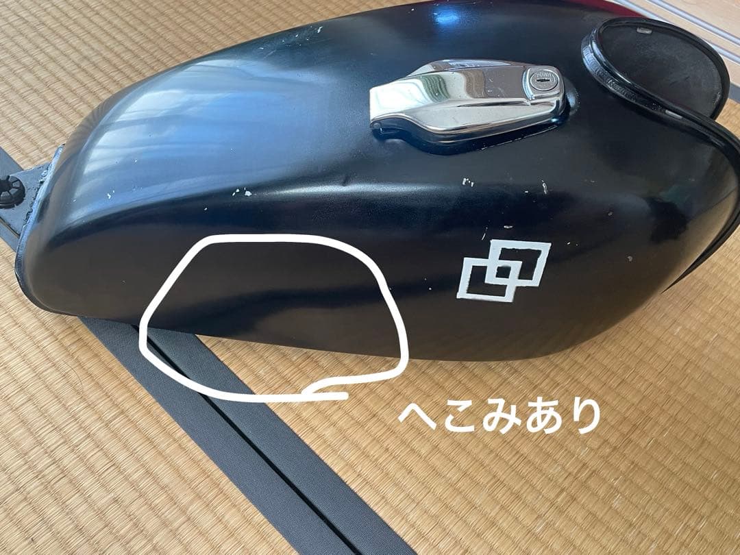 【ジャンク】sr400 初期型ナロータンク　自家塗装